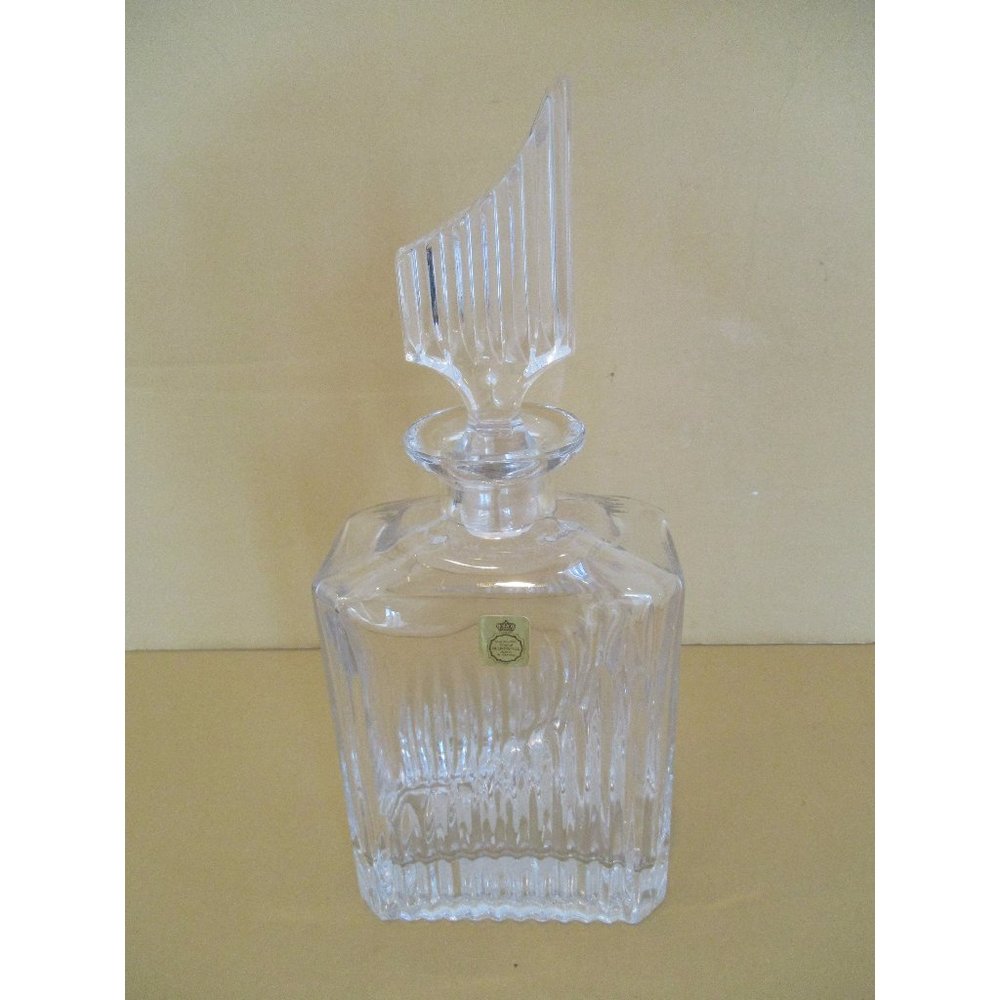 *Vintage Bleikristall Cut Glass Decanter w Stopper - Picture 1 of 6